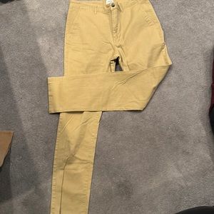 Men’s darker khaki dress pants 34x34- slim fit